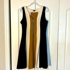 Zip-front dress